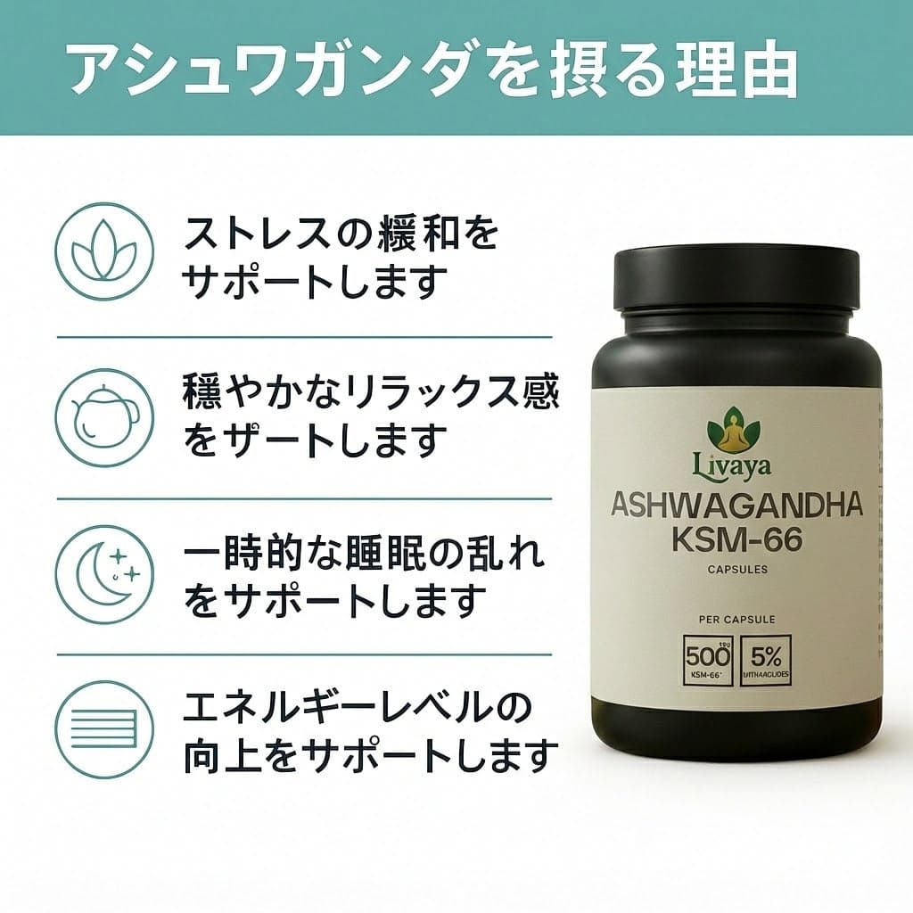 Ashwagandha KSM-66 benefits and reasons to use